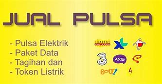 Gambar Jual Pulsa Dan Token Listrik